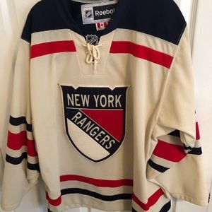 New York Rangers winter classic jersey